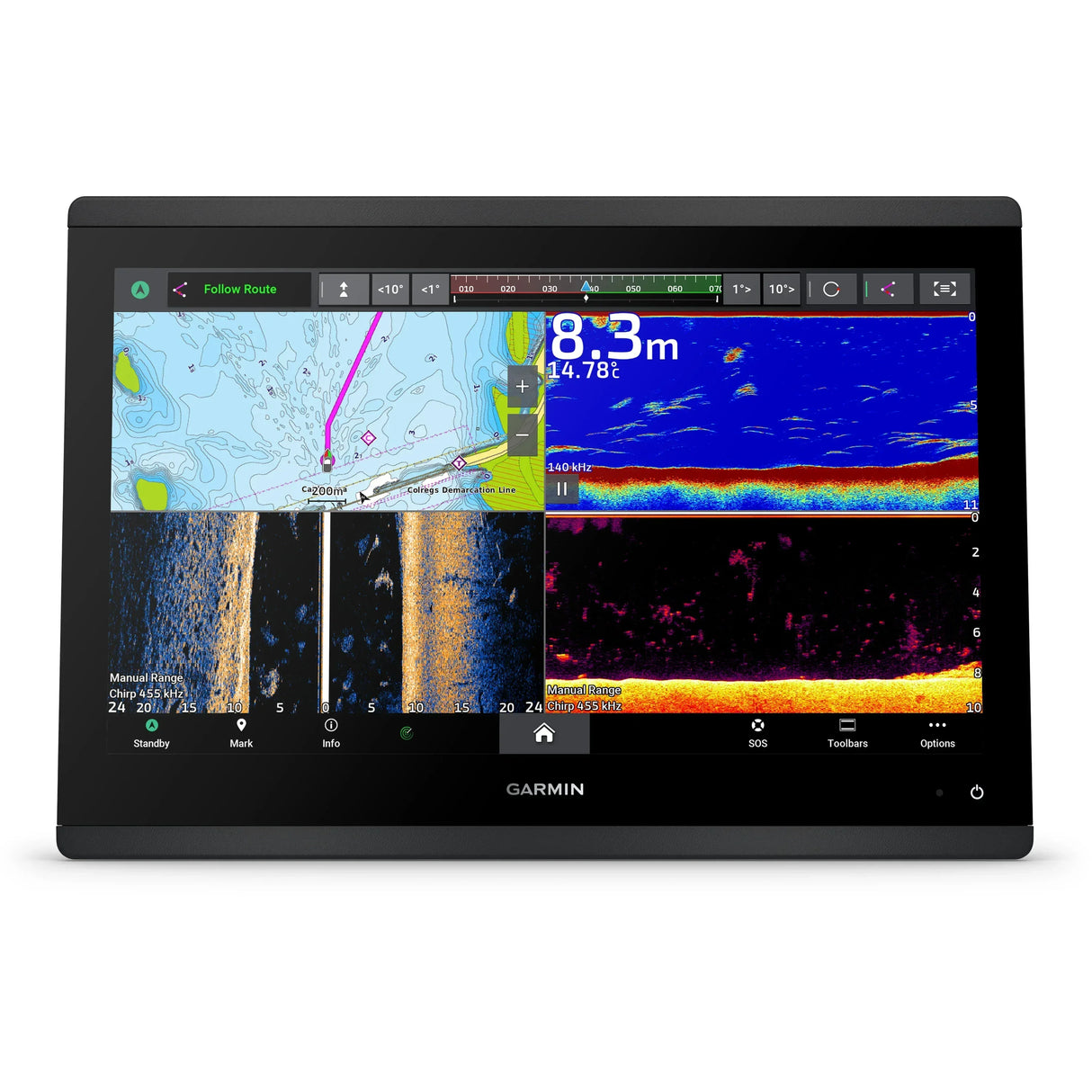 Garmin GPSMAP 1623 karttaplotteri - Happy Angler