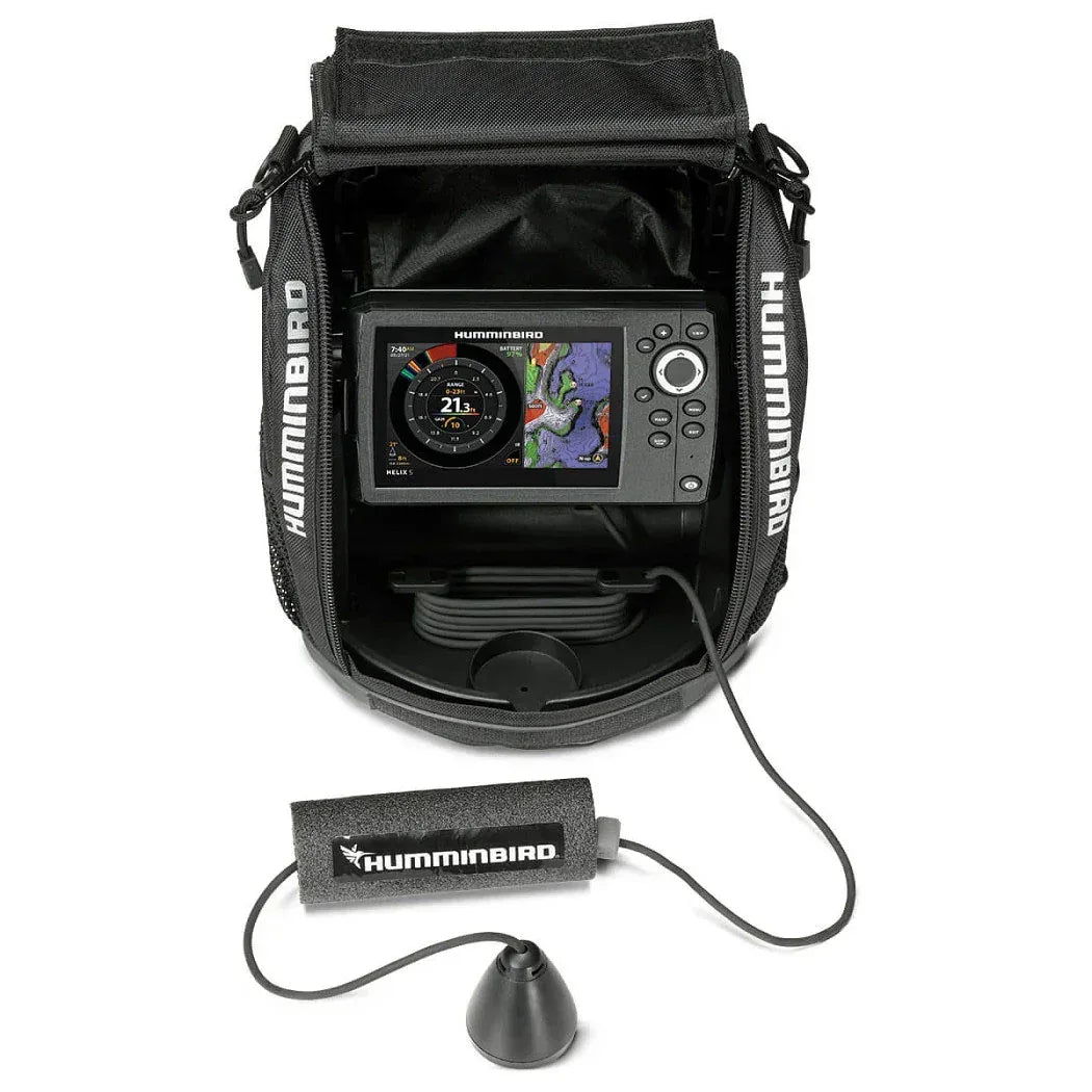 Humminbird Helix ICE 5 Chirp GPS G3 Icepack kannettava yhdistelmälaite - Happy Angler