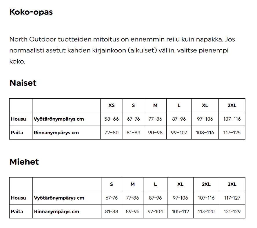 North Outdoor Active 210 merinovilla miesten aluskerraston housut - Happy Angler