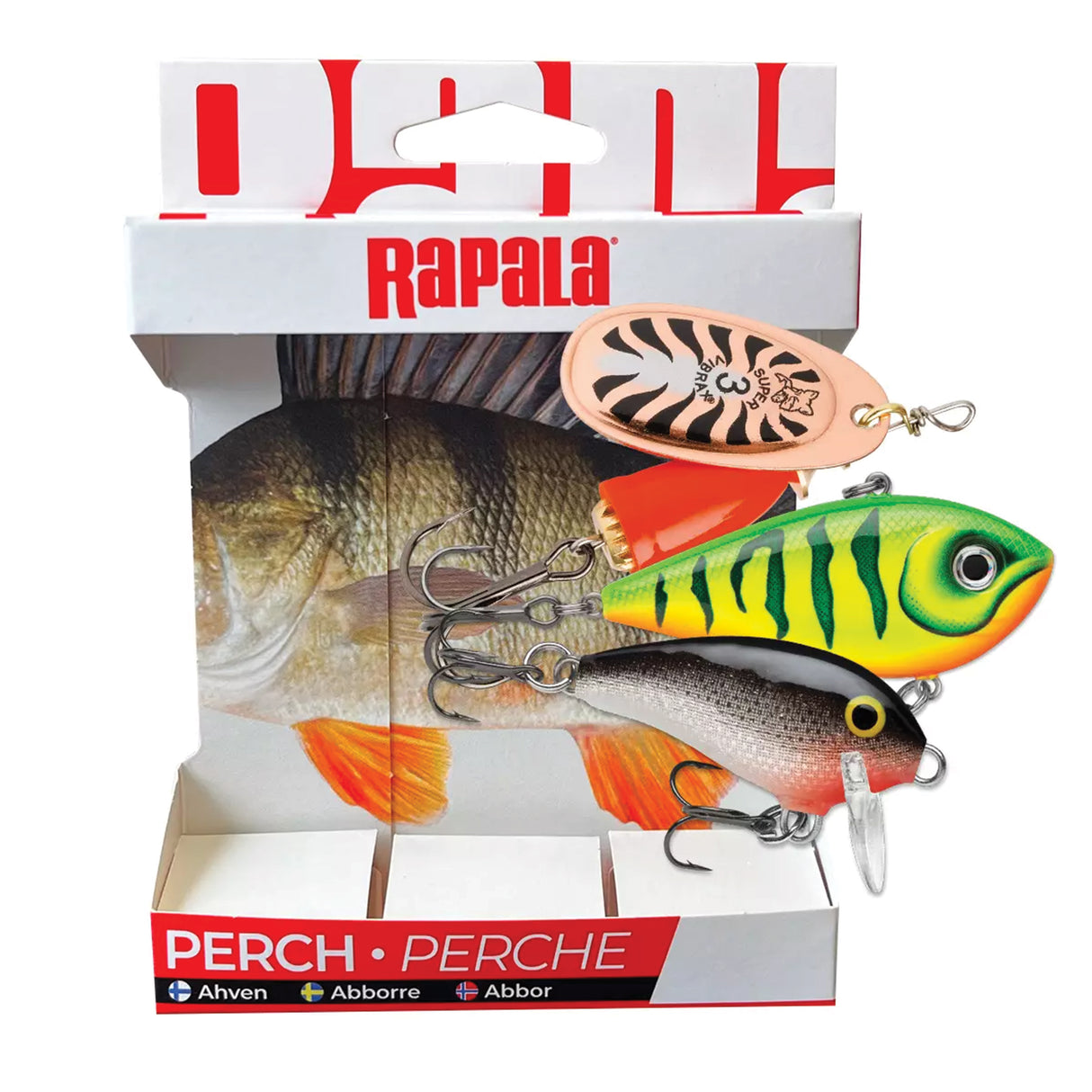 Rapala Essentials Perch Sunny 2.0 betessortiment