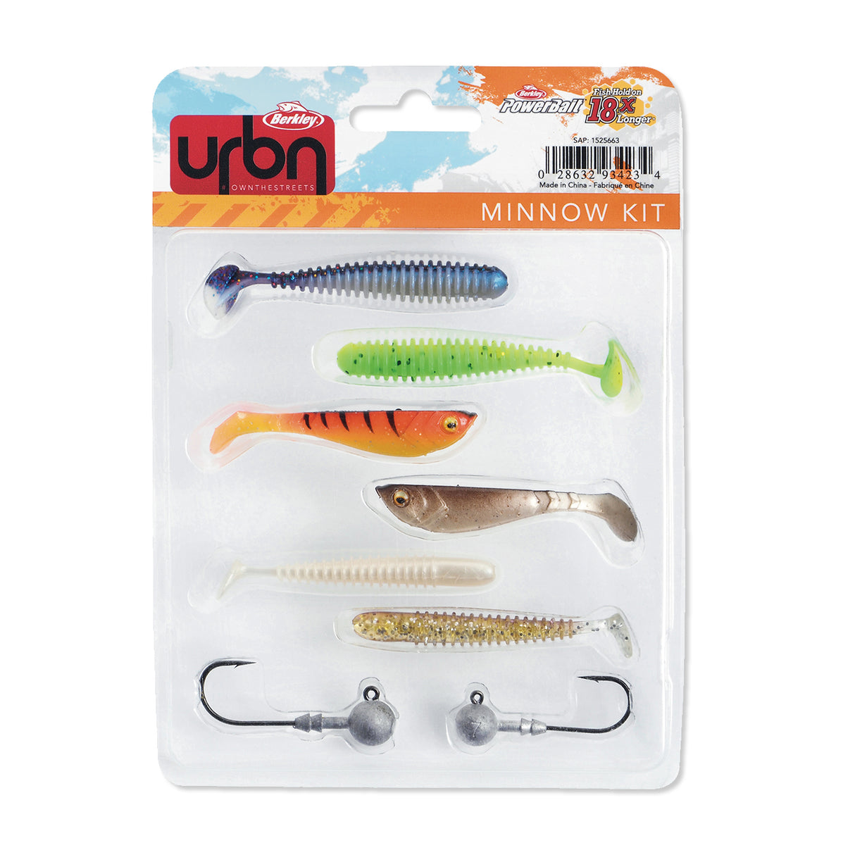 Berkley URBN Kit Minnow jiggsortiment