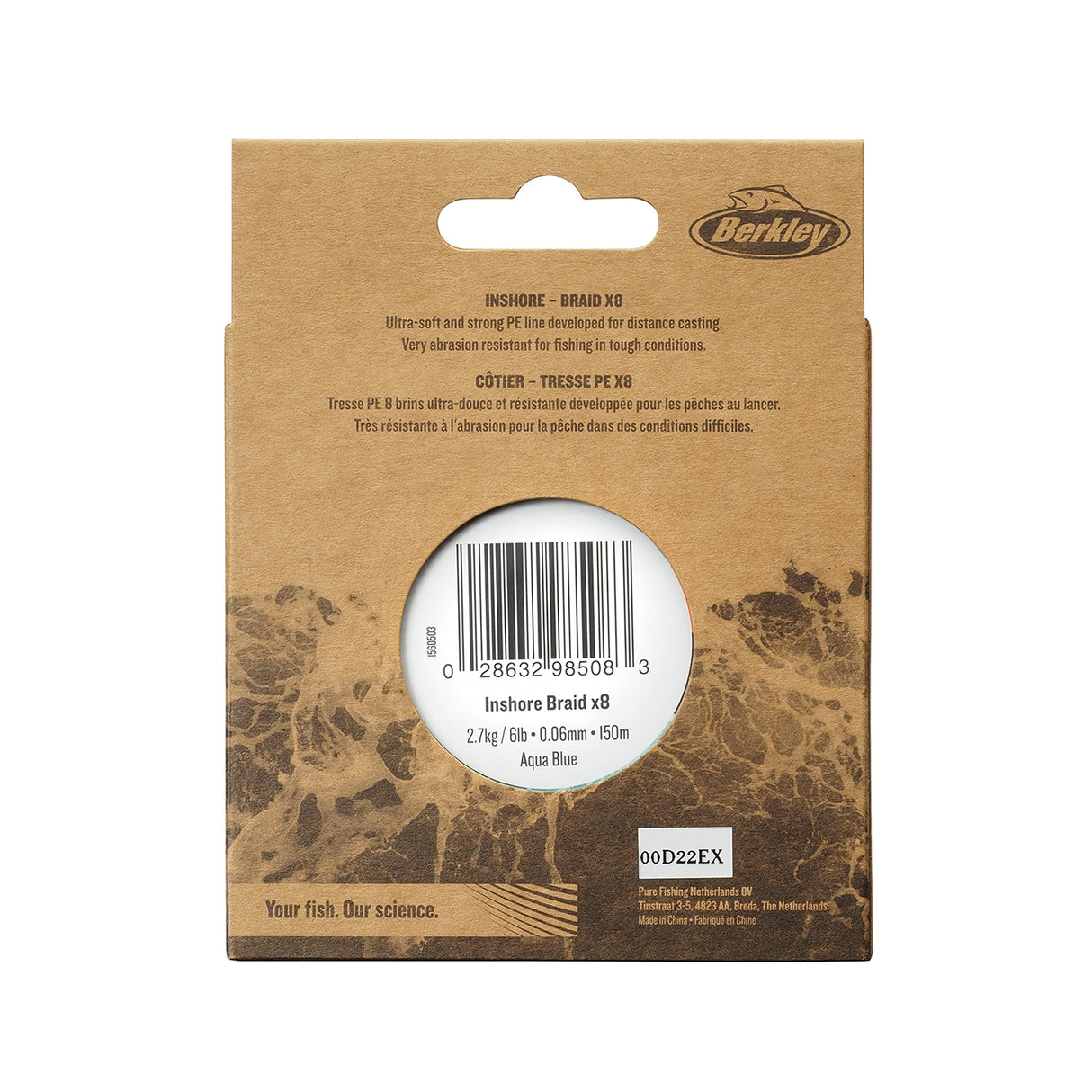 Berkley Nautil Braid X8 150 m flätlina