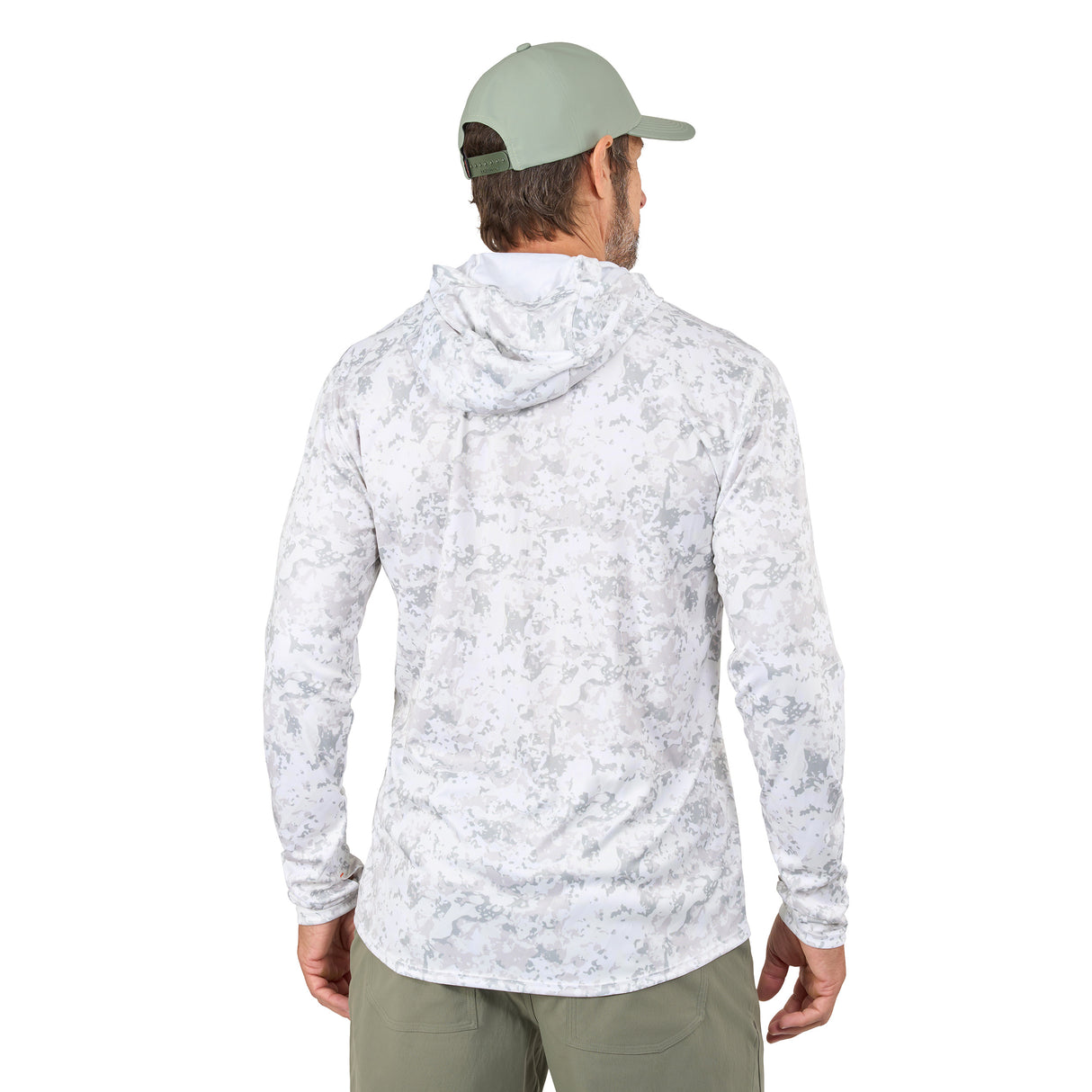 Grundens Tough Sun Masked Hoodie UPF50+ fisketröja