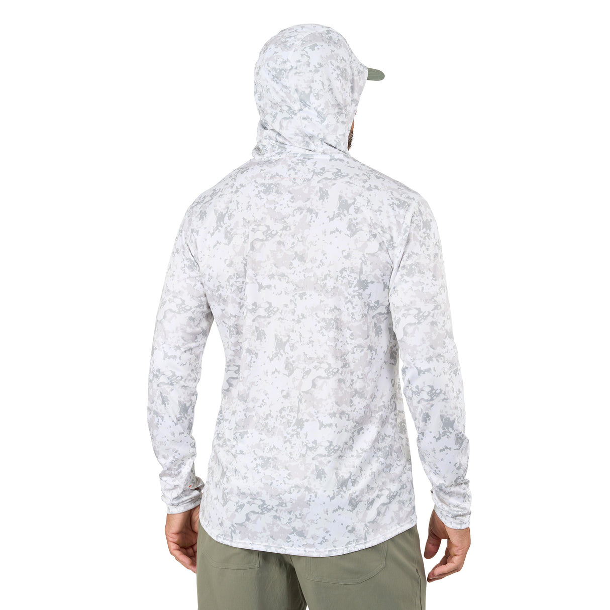 Grundens Tough Sun Masked Hoodie UPF50+ fisketröja