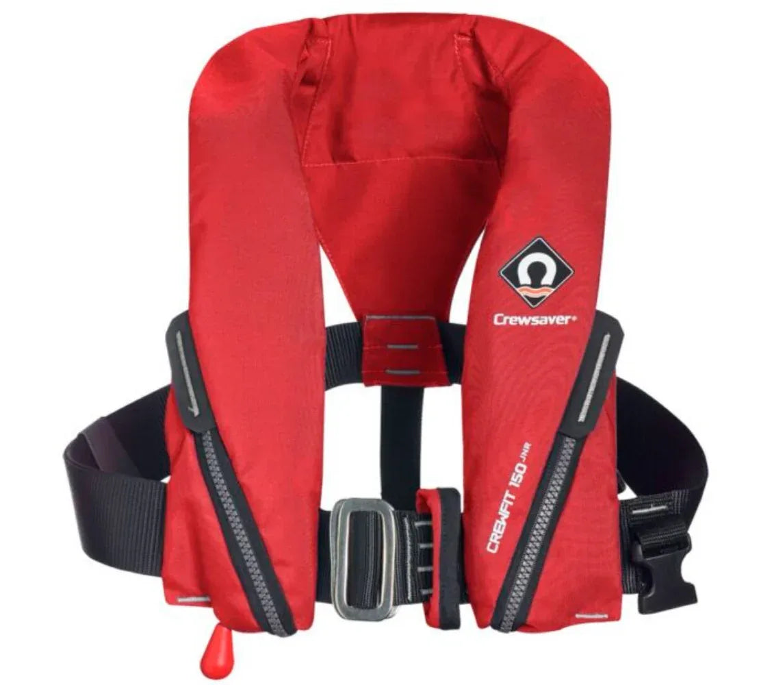 Crewsaver Crewfit 150N Junior paukkuliivi punainen - Happy Angler