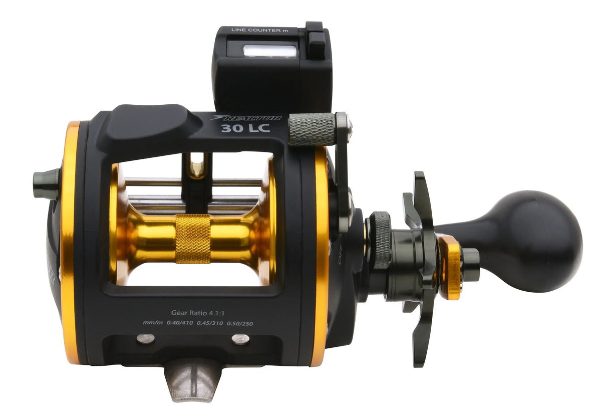Patriot Reactor 30 Line Counter hyrräkela siimalaskurilla - Happy Angler