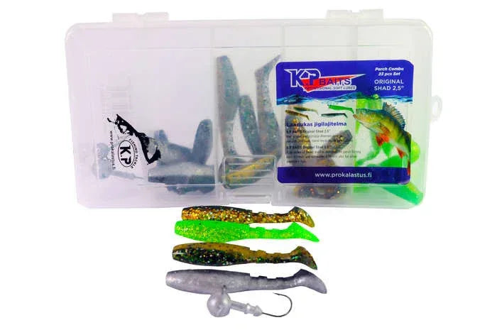 K.P Original Shad 2,5" jigilajitelma 20 kpl/pkt - Happy Angler