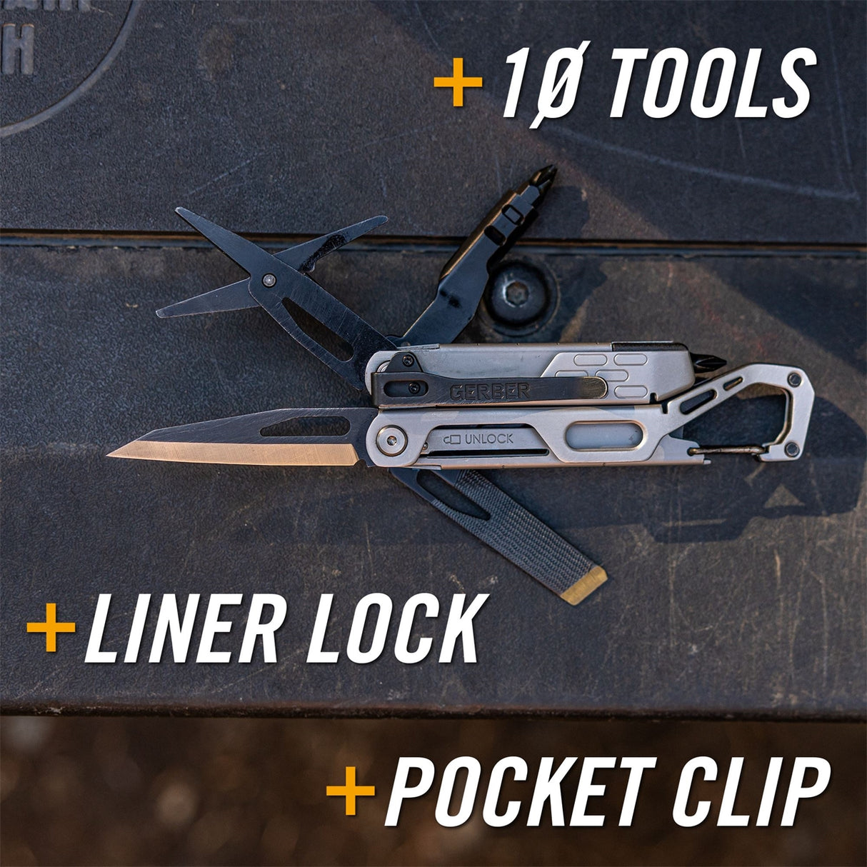 Gerber Stakeout Drive Silver multiverktyg