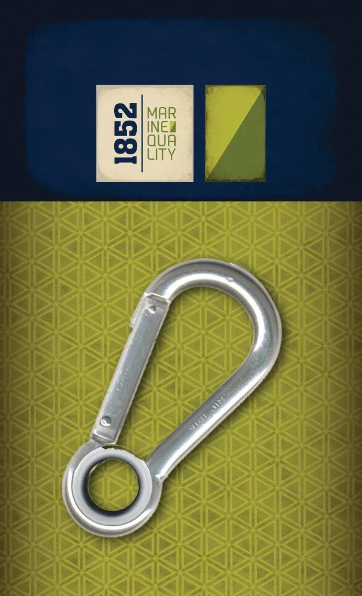 1852 Marine karbiinihaka renkaalla RST 80 mm - Happy Angler