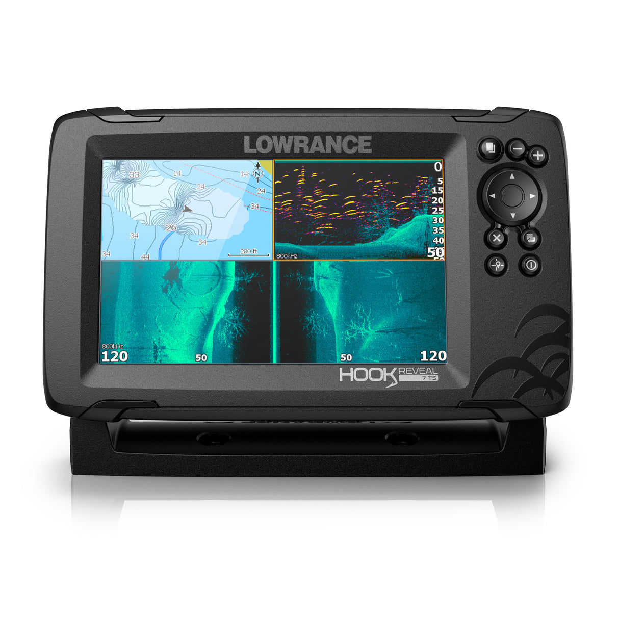 Lowrance HOOK Reveal 7 TripleShot yhdistelmälaite