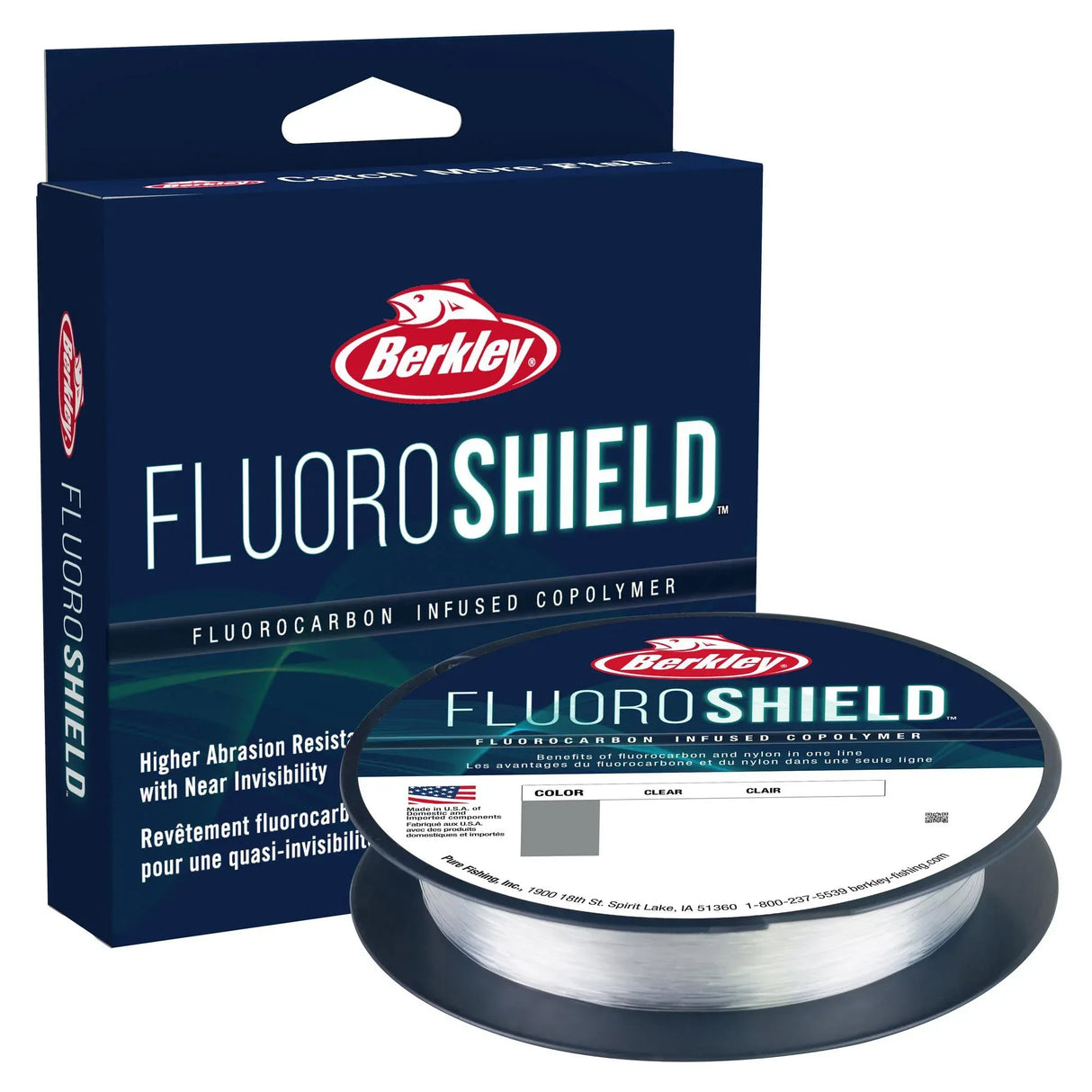 Berkley FluoroShield kirkas 274 m monofiilisiima - Happy Angler