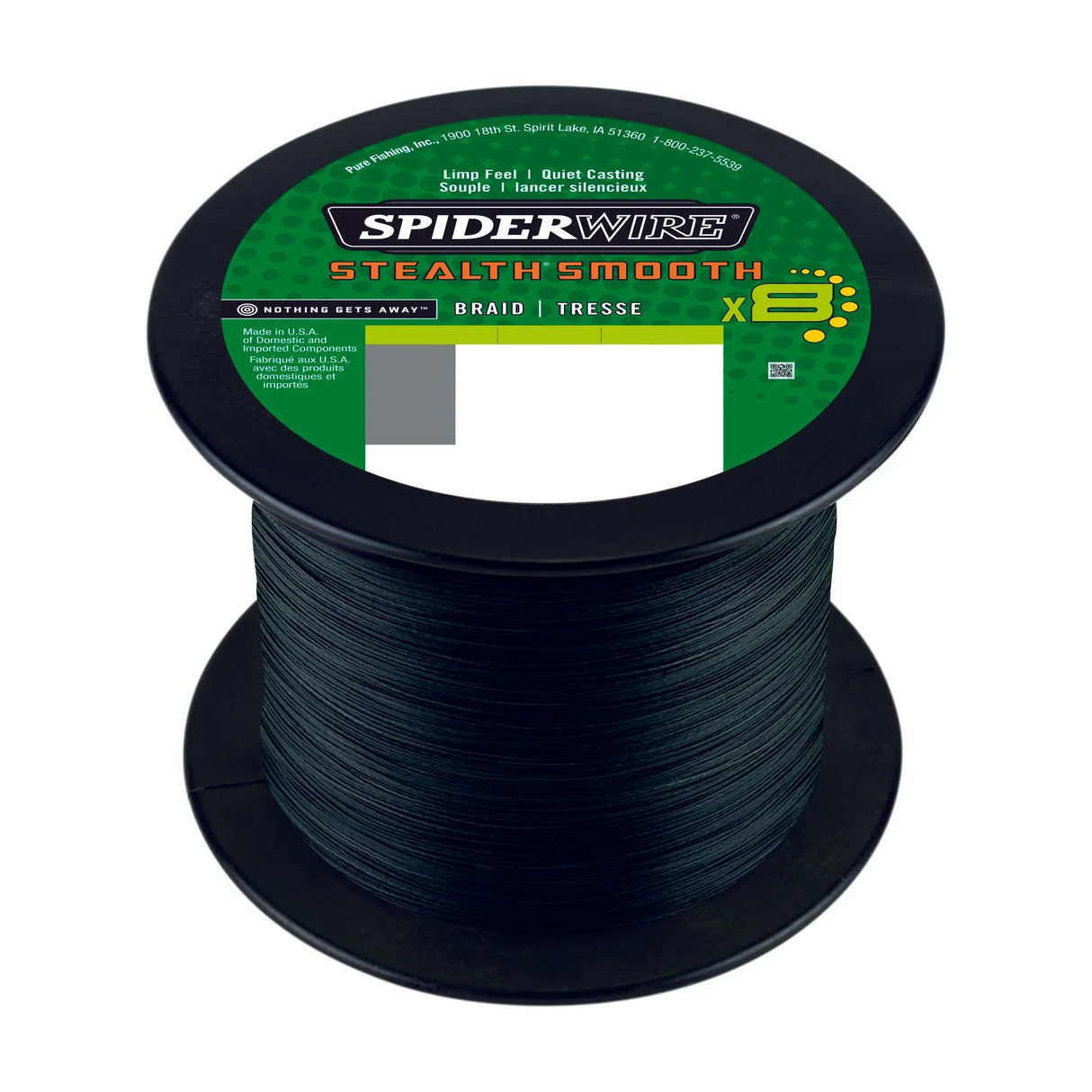 Spiderwire Smooth 8 vihreä 2000 m - Happy Angler