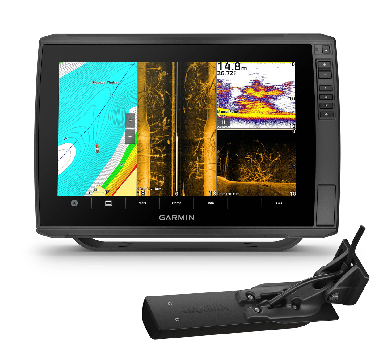 Garmin ECHOMAP Ultra 2 122sv yhdistelmälaite + GT56 anturi - Happy Angler