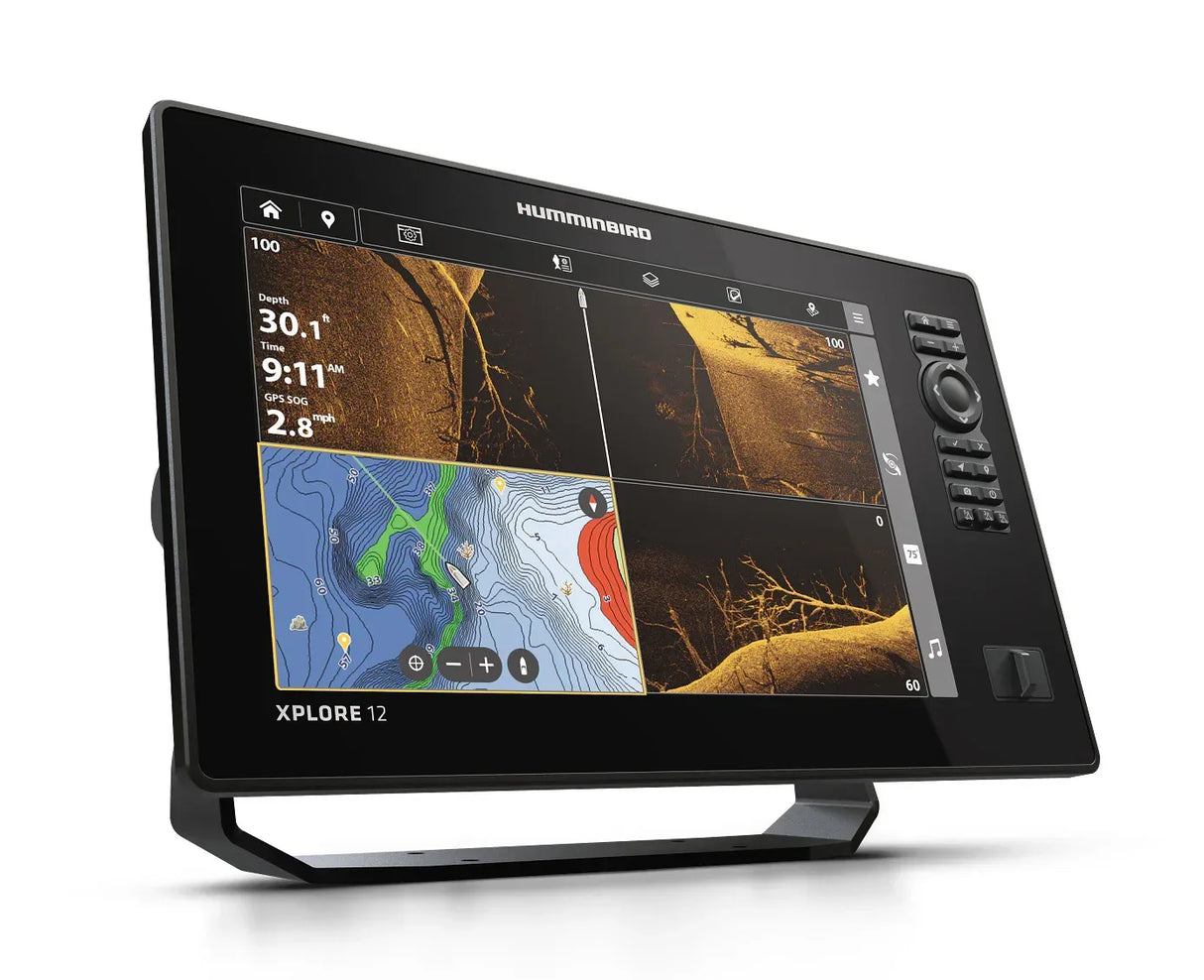 Humminbird XPLORE 12 CHO yhdistelmälaite ilman anturia - Happy Angler