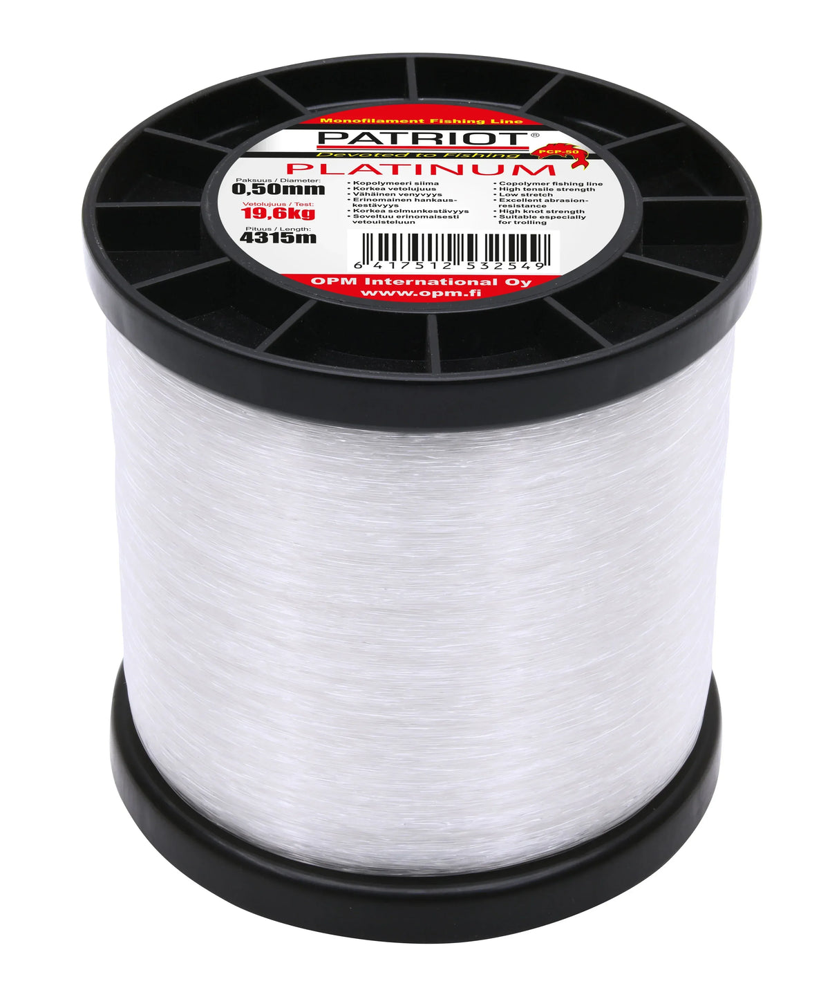 Patriot Platinum monofiilisiima - Happy Angler