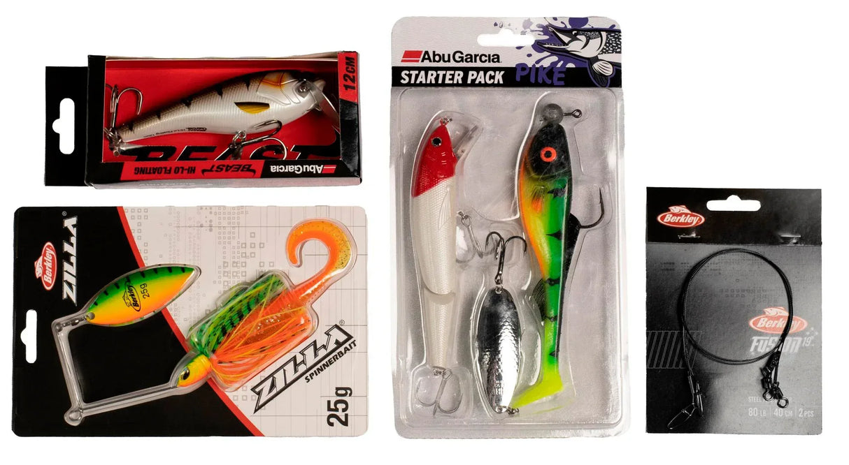 Abu Garcia Fast Attack Pro Pike hyrräkelasetti - Happy Angler