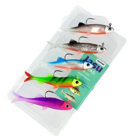 Jasu Suvas 8 cm jigilajitelma 5 kpl/pkt - Happy Angler