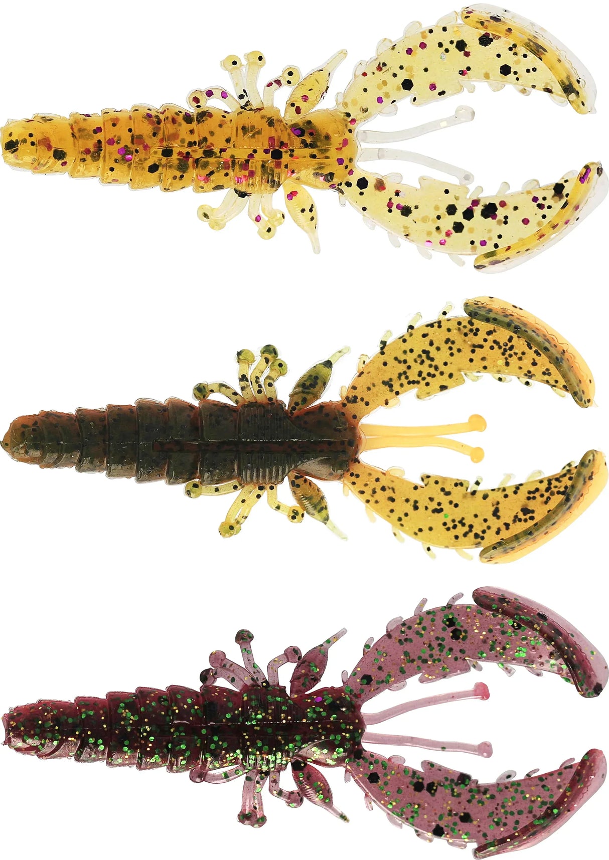 Westin CreCraw Slim Clear Water Mix 5,5 cm jigi 6 kpl/pkt - Happy Angler