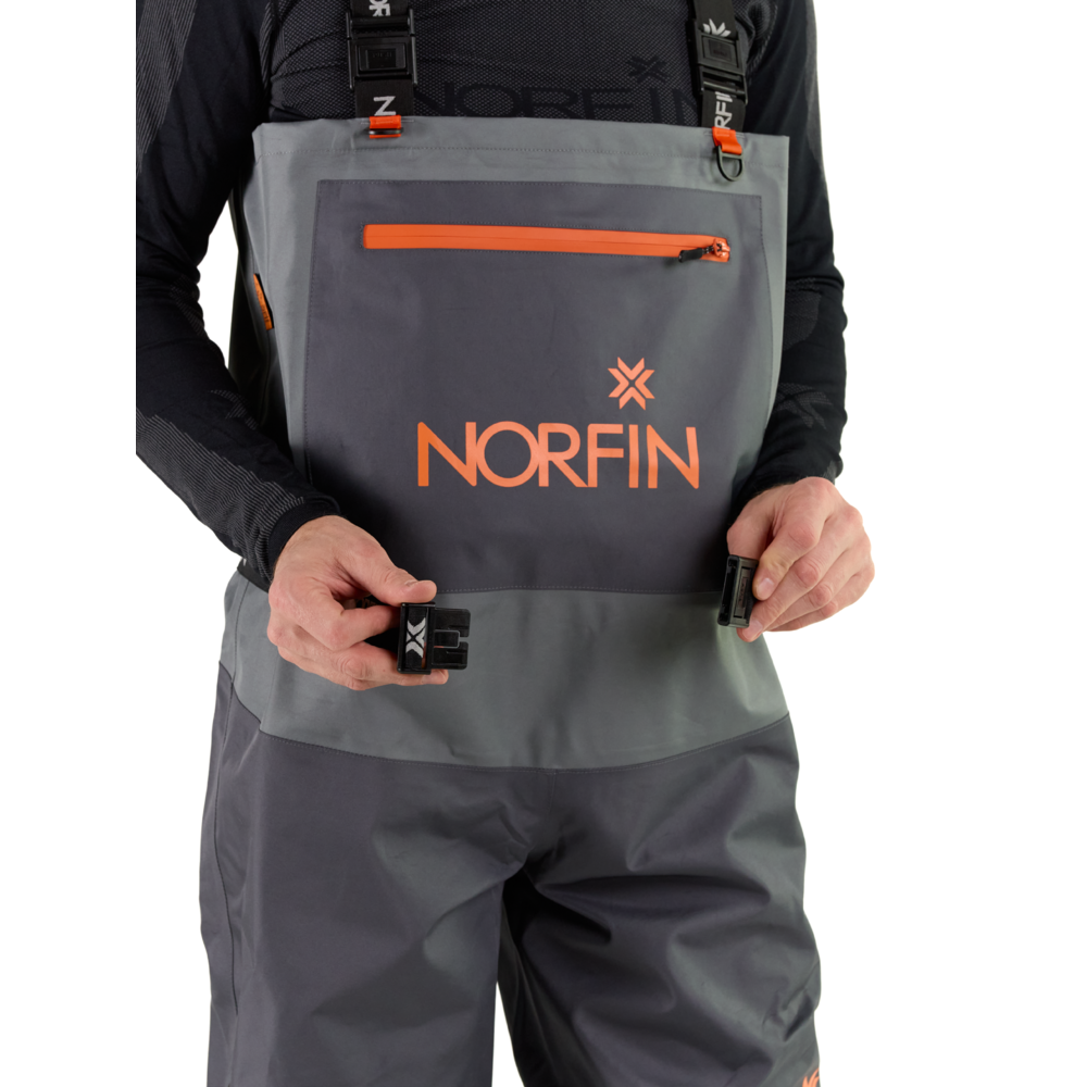 Norfin Pilot Gray vadarbyxor