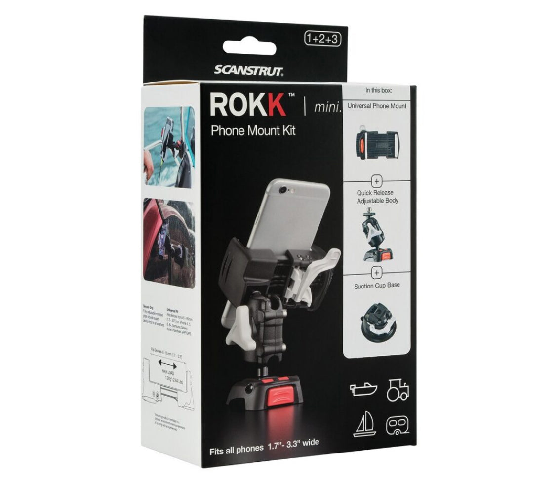 Scanstrut ROKK Mini kiinnikesarja puhelimelle imukupilla