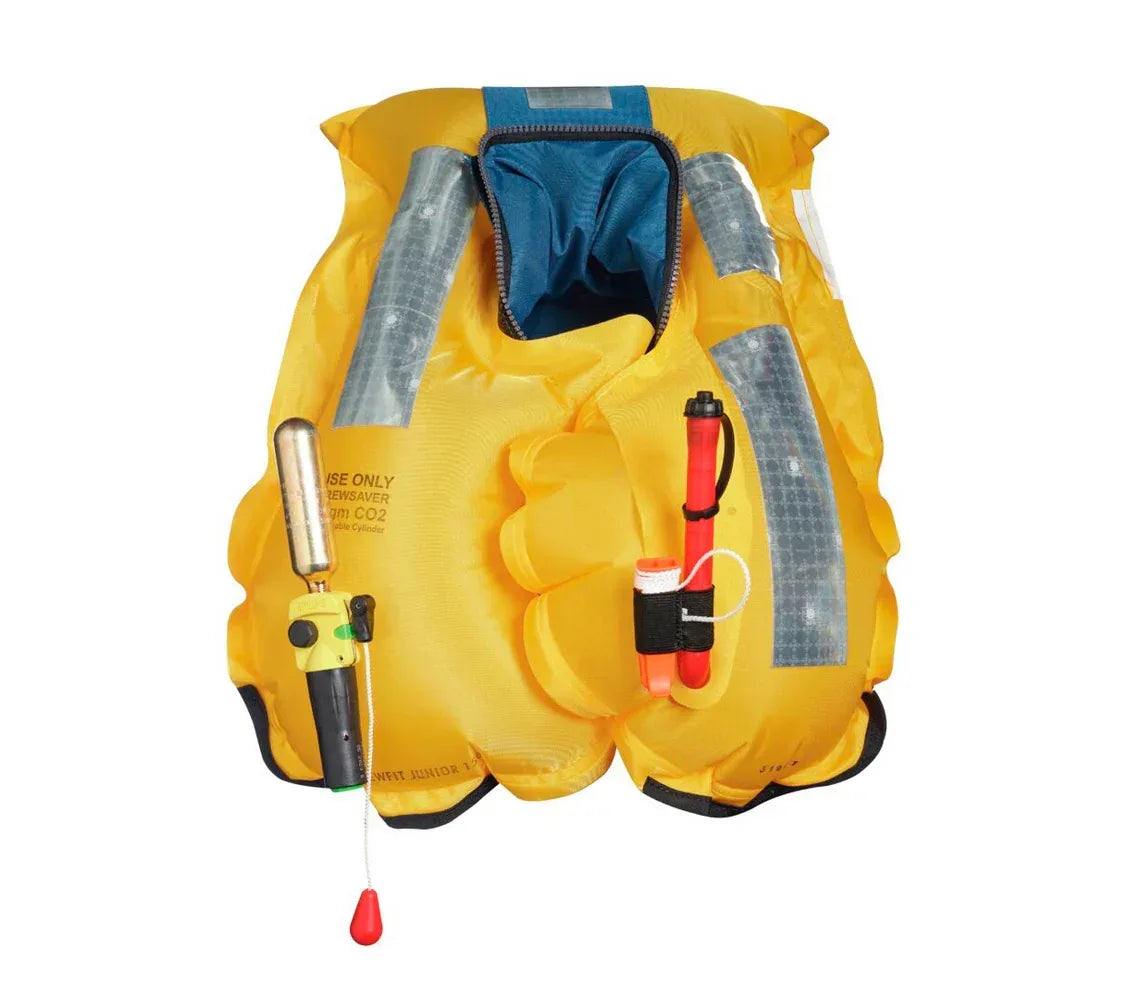 Crewsaver Crewfit 150N Junior paukkuliivi punainen - Happy Angler