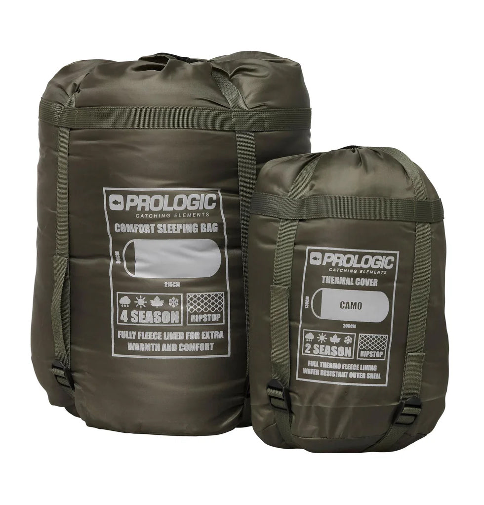 Prologic Element Comfort makuupussi ja lämpösuoja