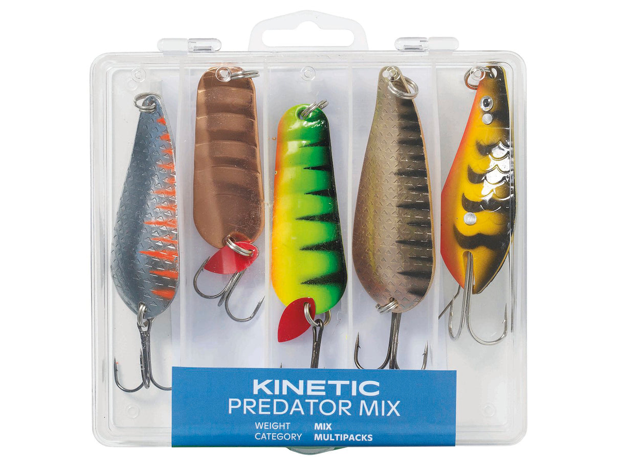 Kinetic Predator Mix lusikkalajitelma 5 kpl/pkt