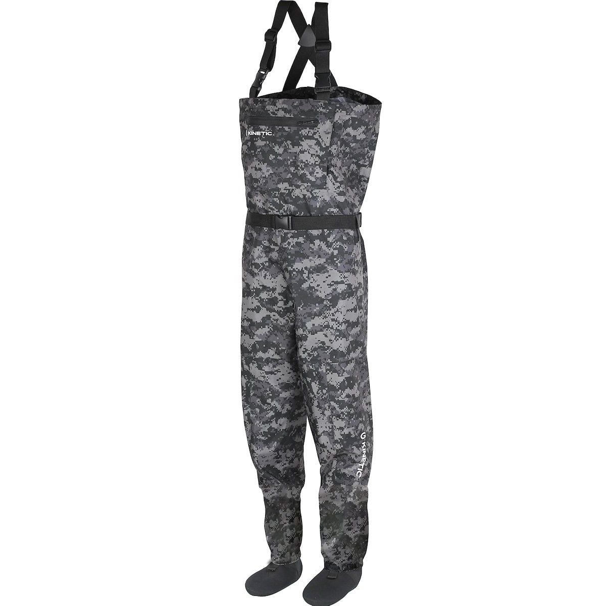 Kinetic Camorush Grey Camo vadarbyxor