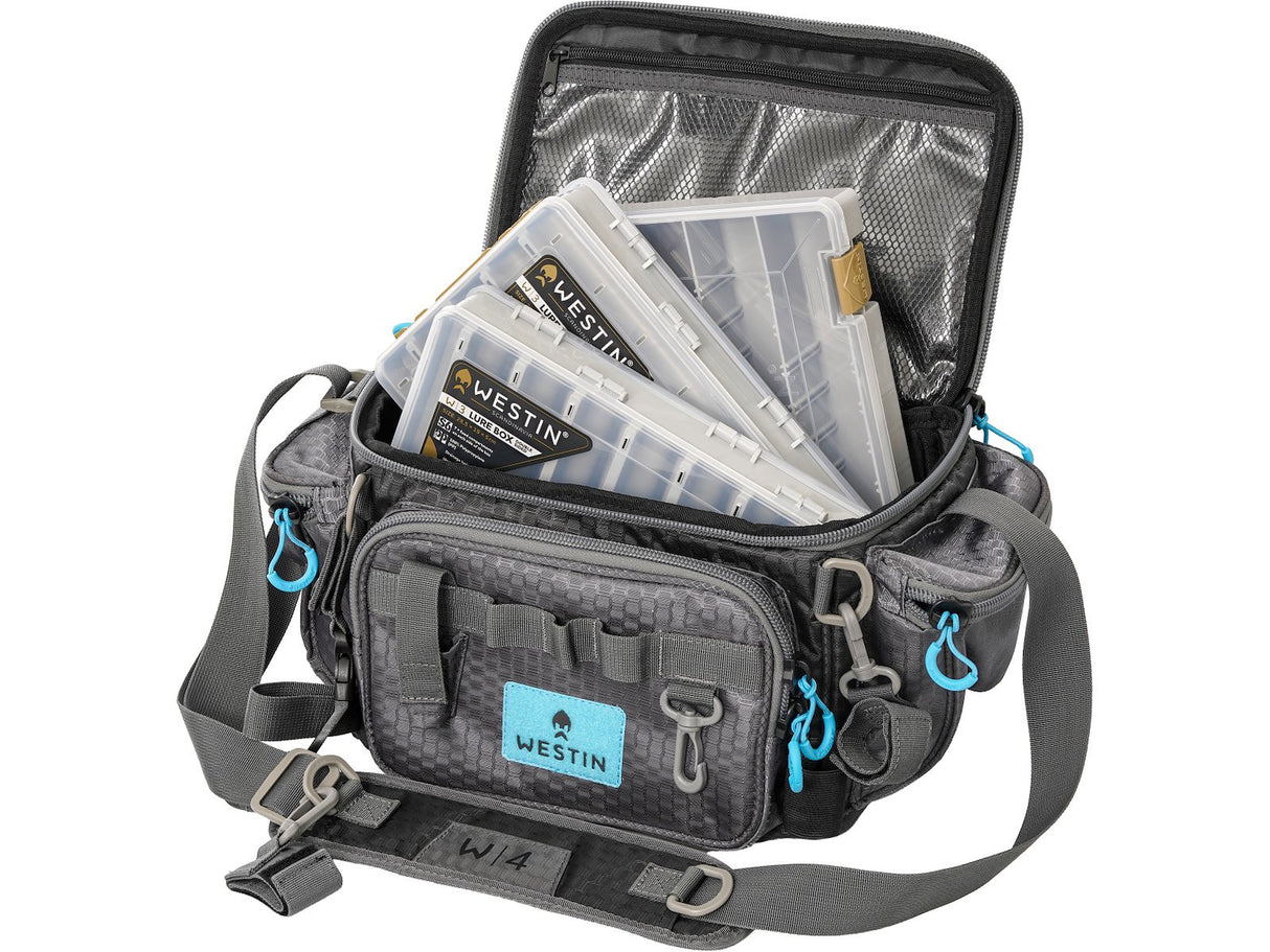 Westin W4 HD Lure Bag betesaskväska + 3 askar