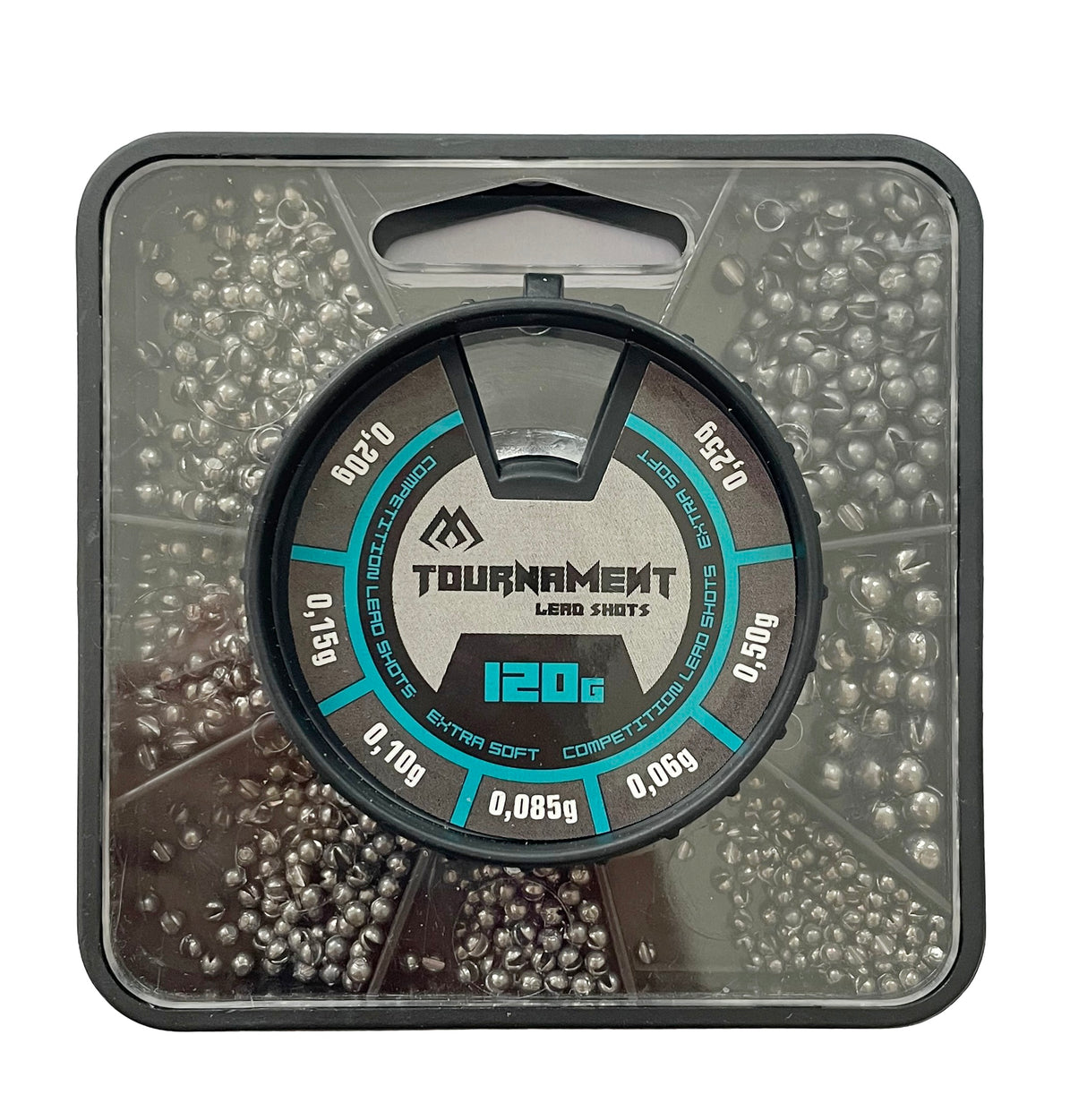 Mikado Tournament Shots sortiment av kluvna hagel 120 g