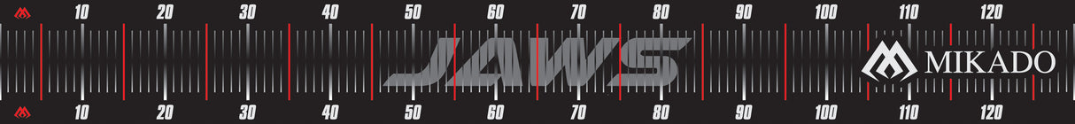 Mikado Jaws 130 cm måttdekal