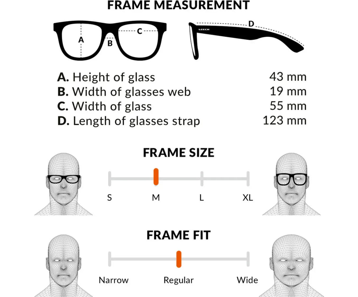 Leech X1 Water aurinkolasit - Happy Angler