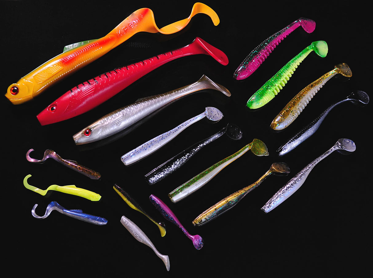 Team K.P Baits Överi Pro jigilajitelma 195 kpl + vieherasia 2kpl + mittatarra - Happy Angler