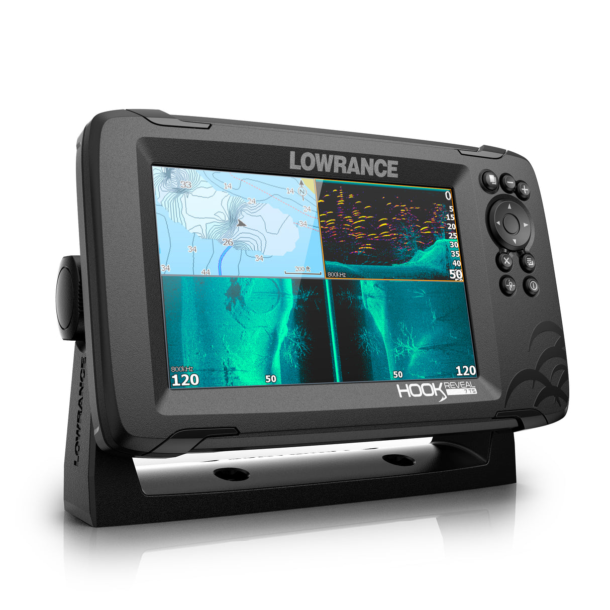 Lowrance HOOK Reveal 7 TripleShot yhdistelmälaite