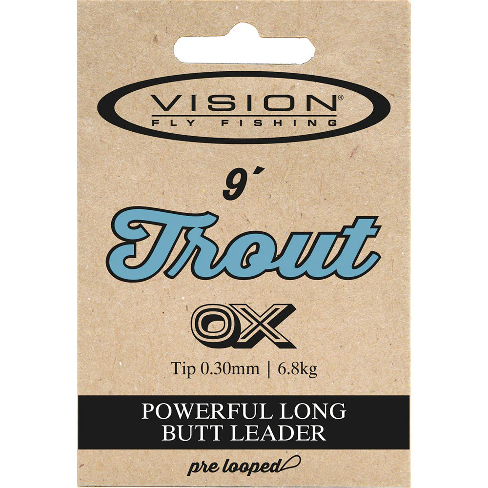 Vision Trout Leader 9´ taperad tafs