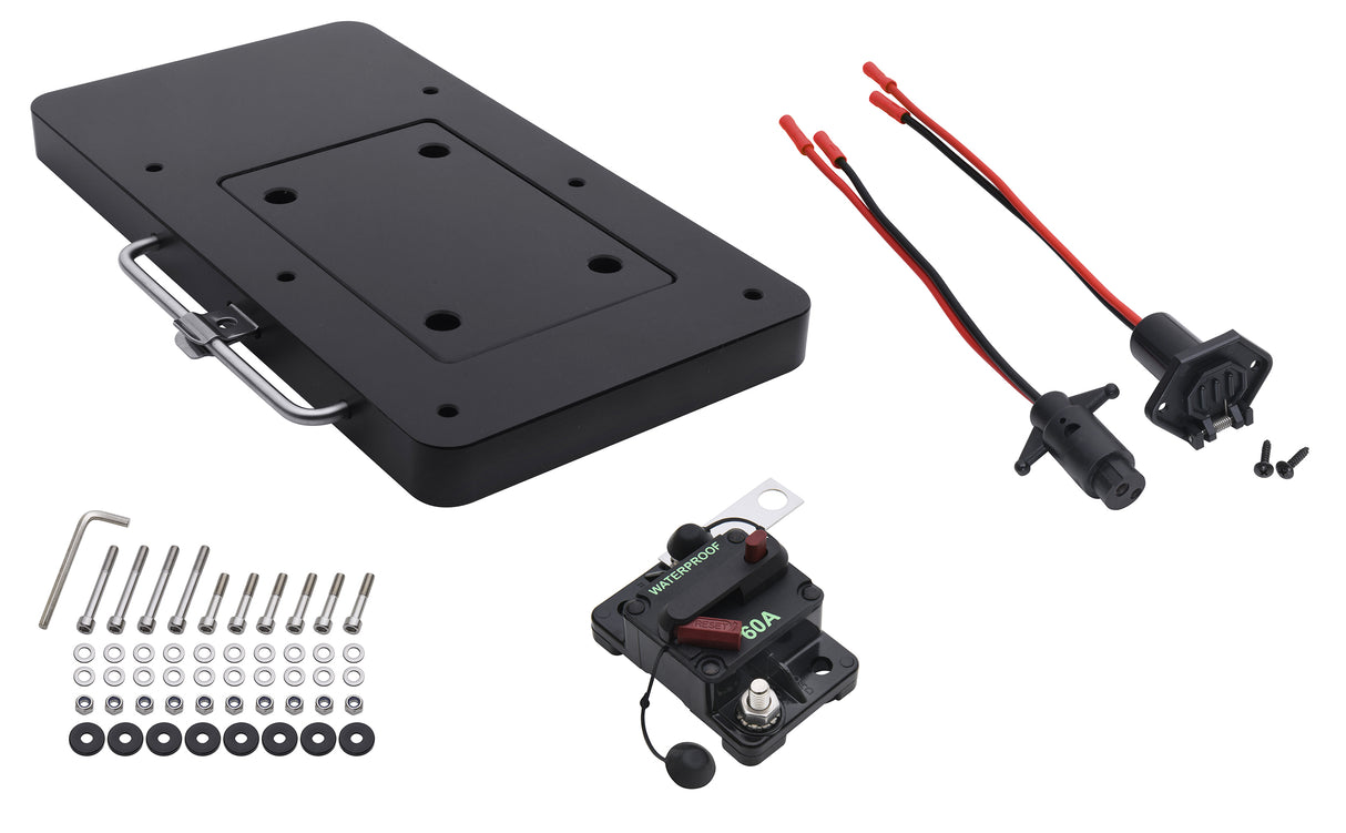 Patriot Marine installationssats för frontmonterad elmotor i nylon