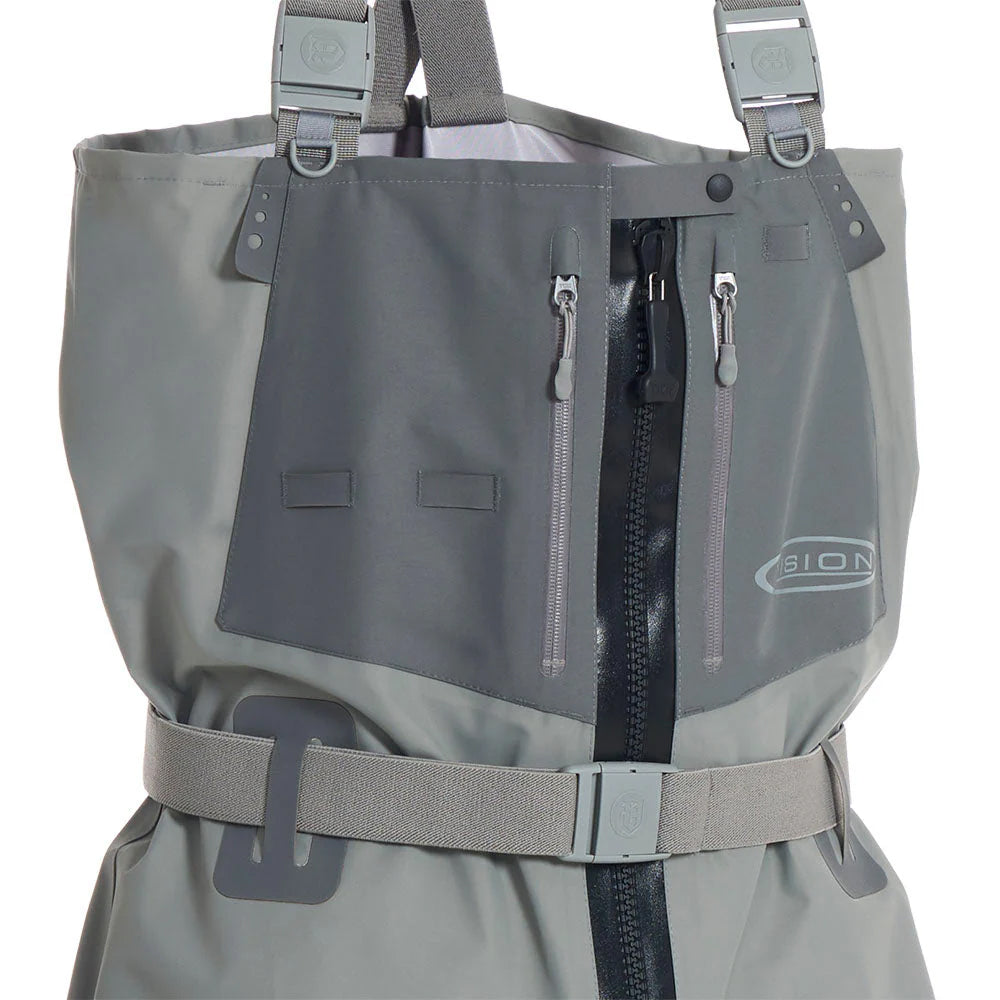 Vision Koski Grey Zip vadarbyxor