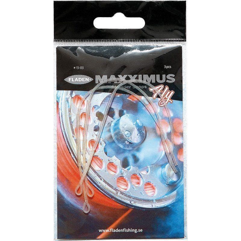 Maxximus Braided Leader Loops 3kpl/pkt - Happy Angler
