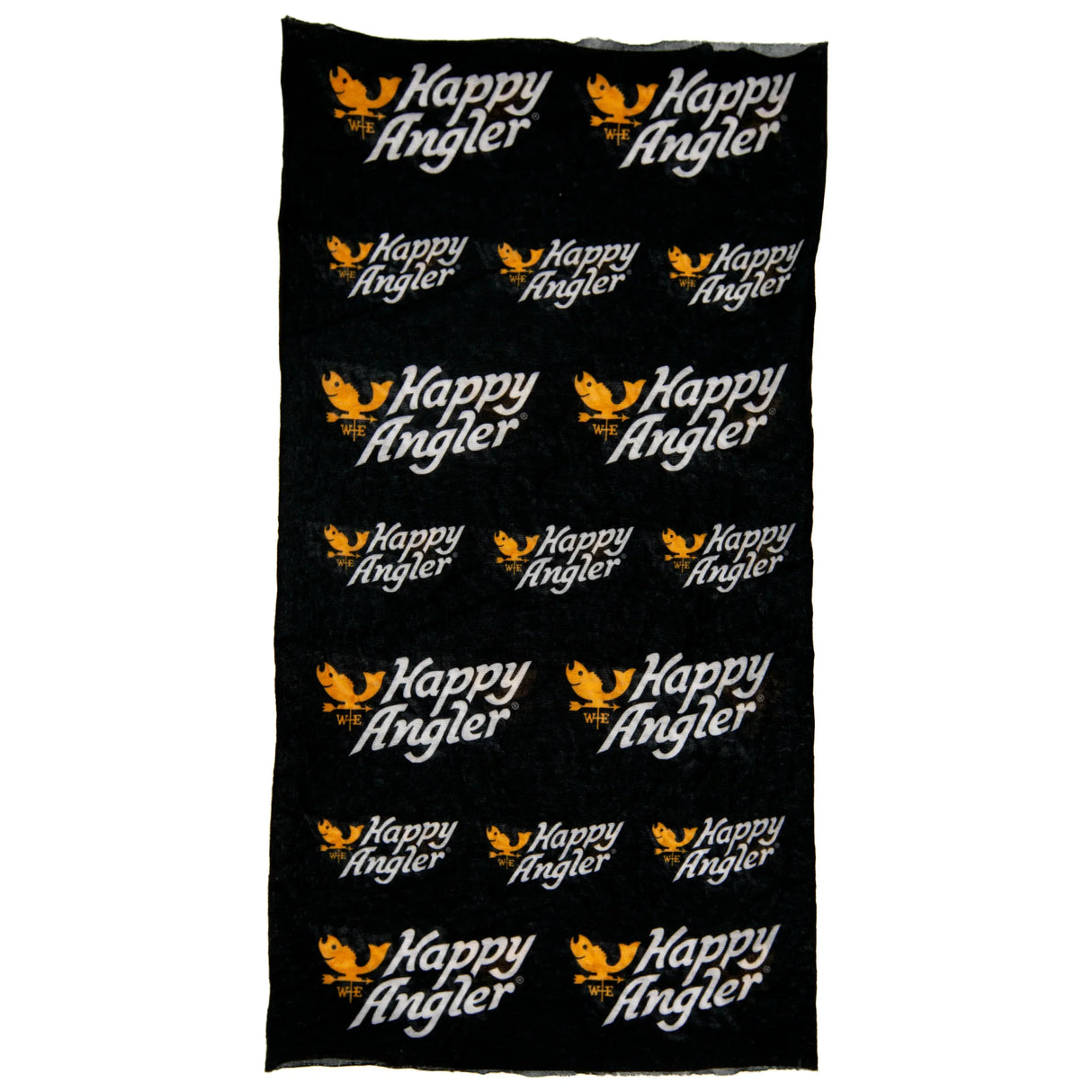 Happy Angler Black Logo tuubihuivi - Happy Angler