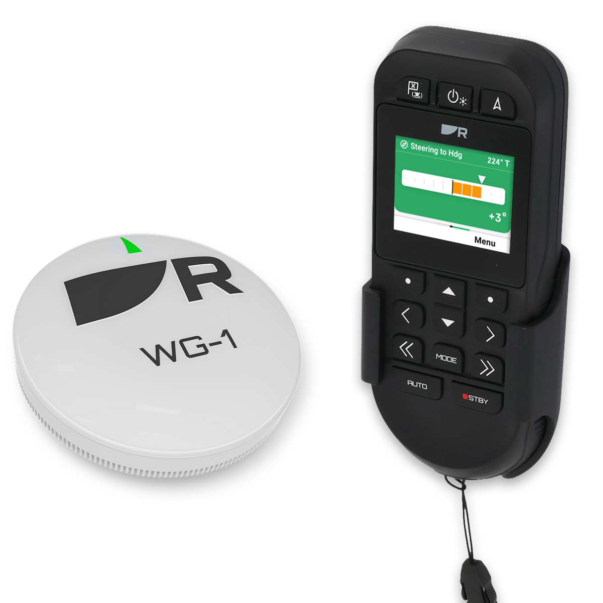 Raymarine RCU-1 fjärrkontroll för autopilot + WG-1 Wireless Gateway