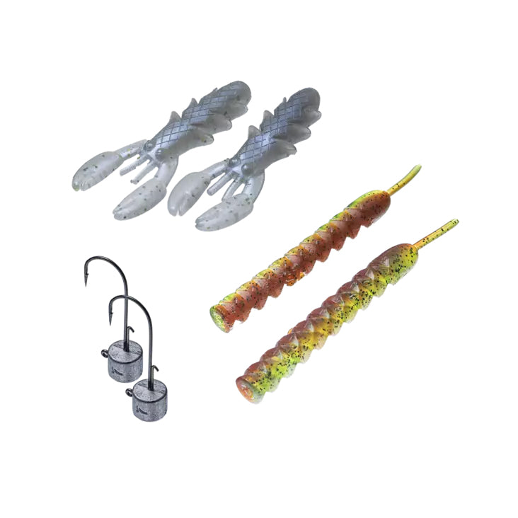 Svartzonker NED Starter Kit Finesse jigilajitelma 4+2 kpl/pkt