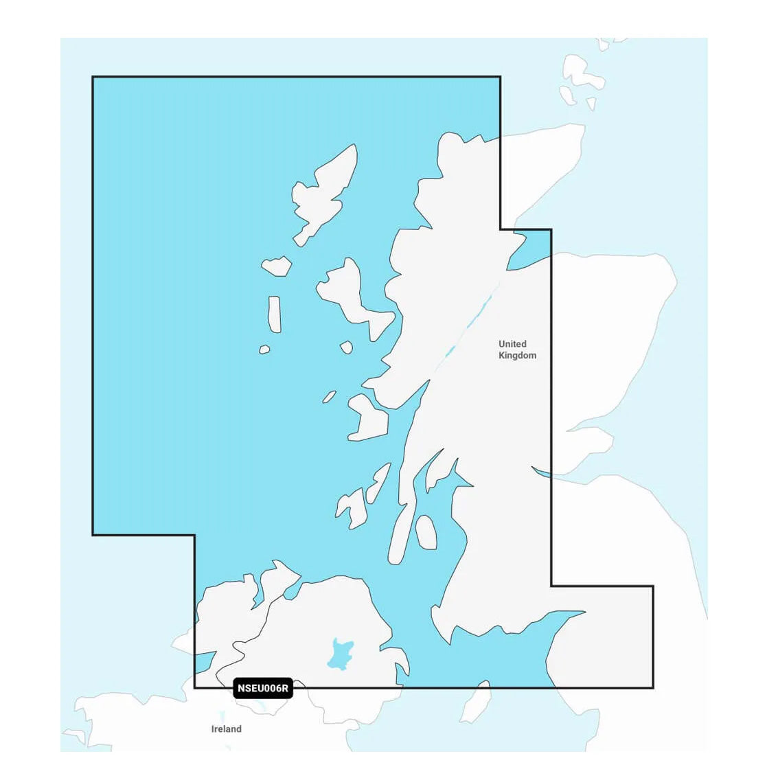 Garmin Navionics+ NSEU006R Skottland, västkusten sjökort