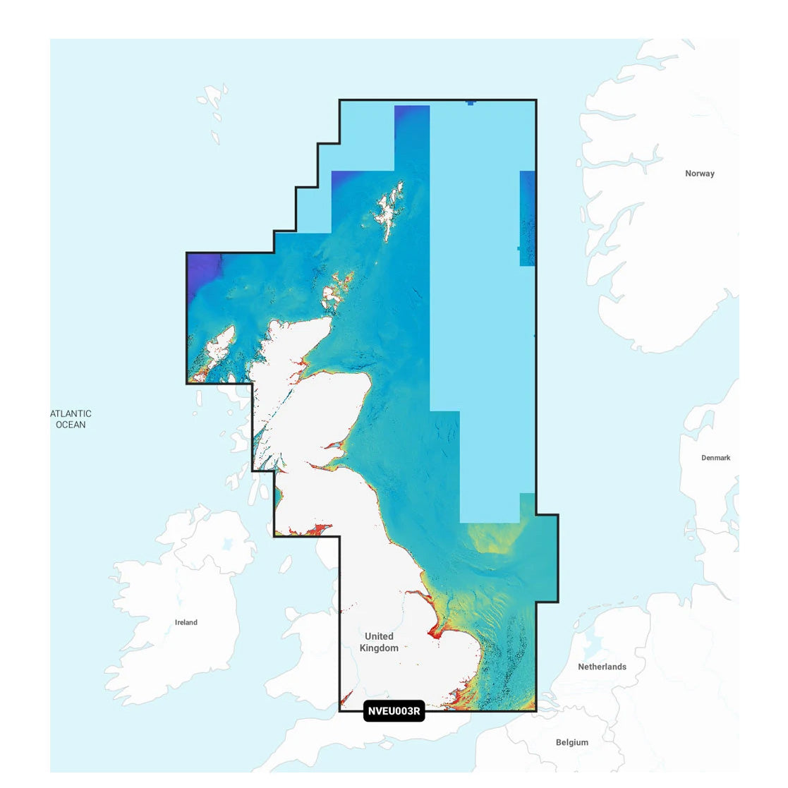 Garmin Navionics Vision+ NVEU003R Storbritannien, nordöstra kusten sjökort