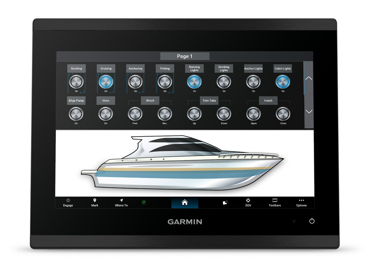 Garmin GPSMAP 9010xsv yhdistelmälaite