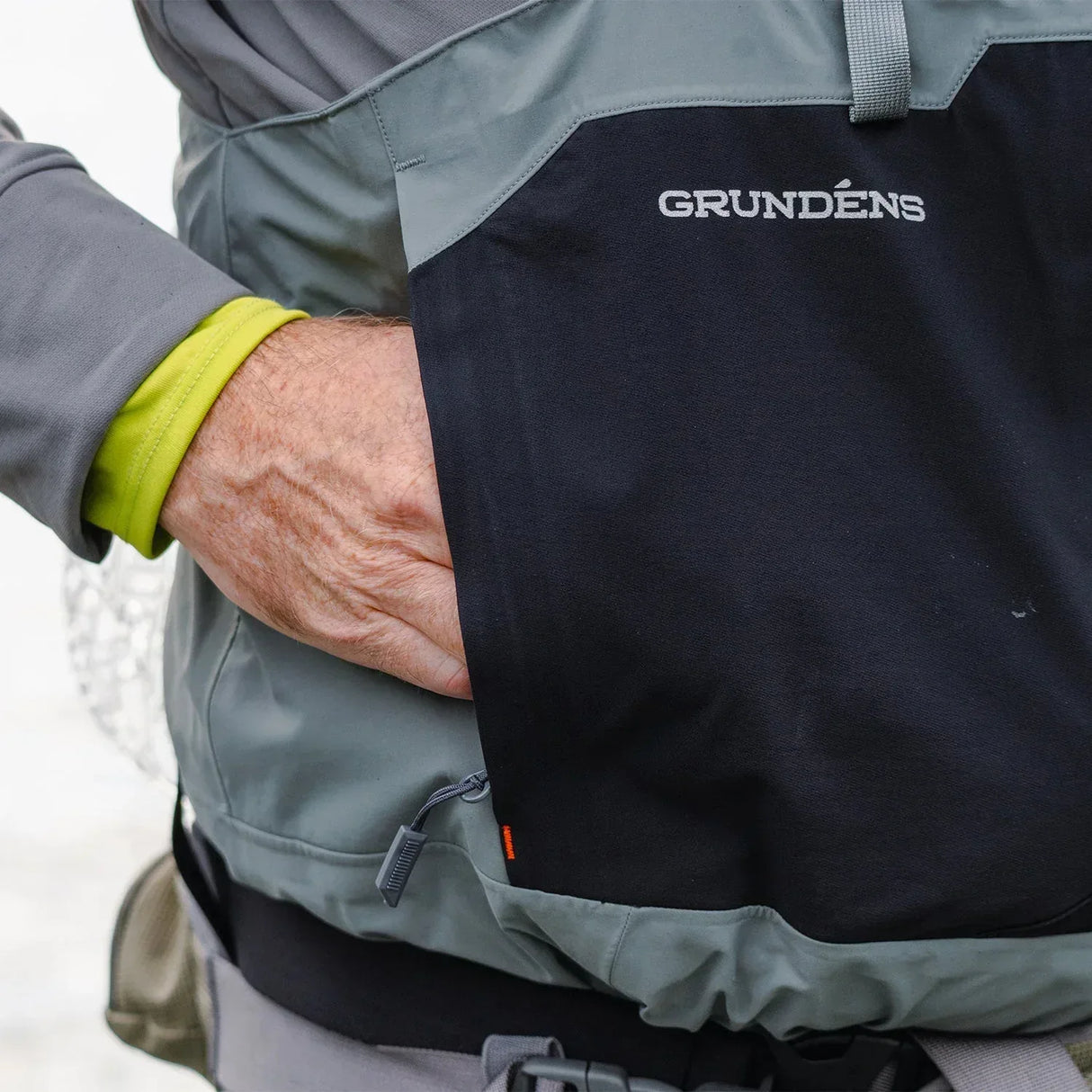 Grundens Bedrock Stockingfoot kahluuhousut - Happy Angler