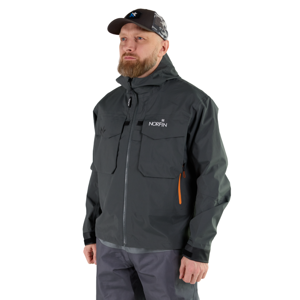 Norfin Pilot Gray fiskejacka
