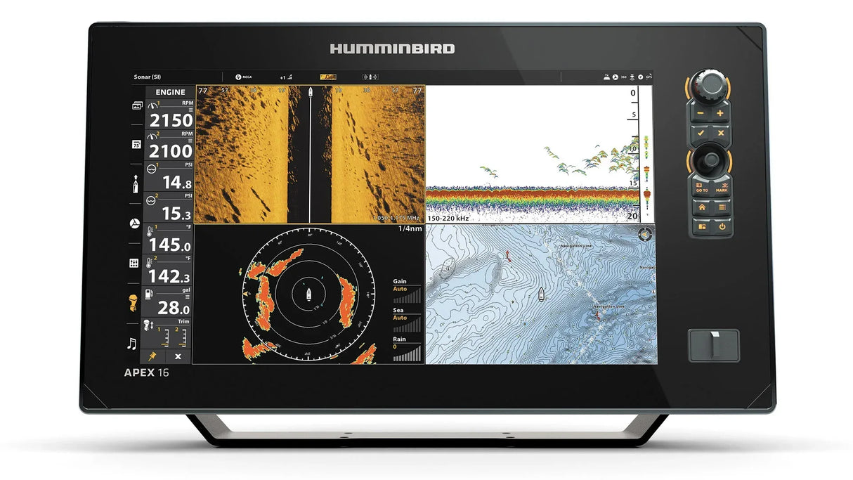 Humminbird APEX 16 MEGA SI+ yhdistelmälaite - Happy Angler