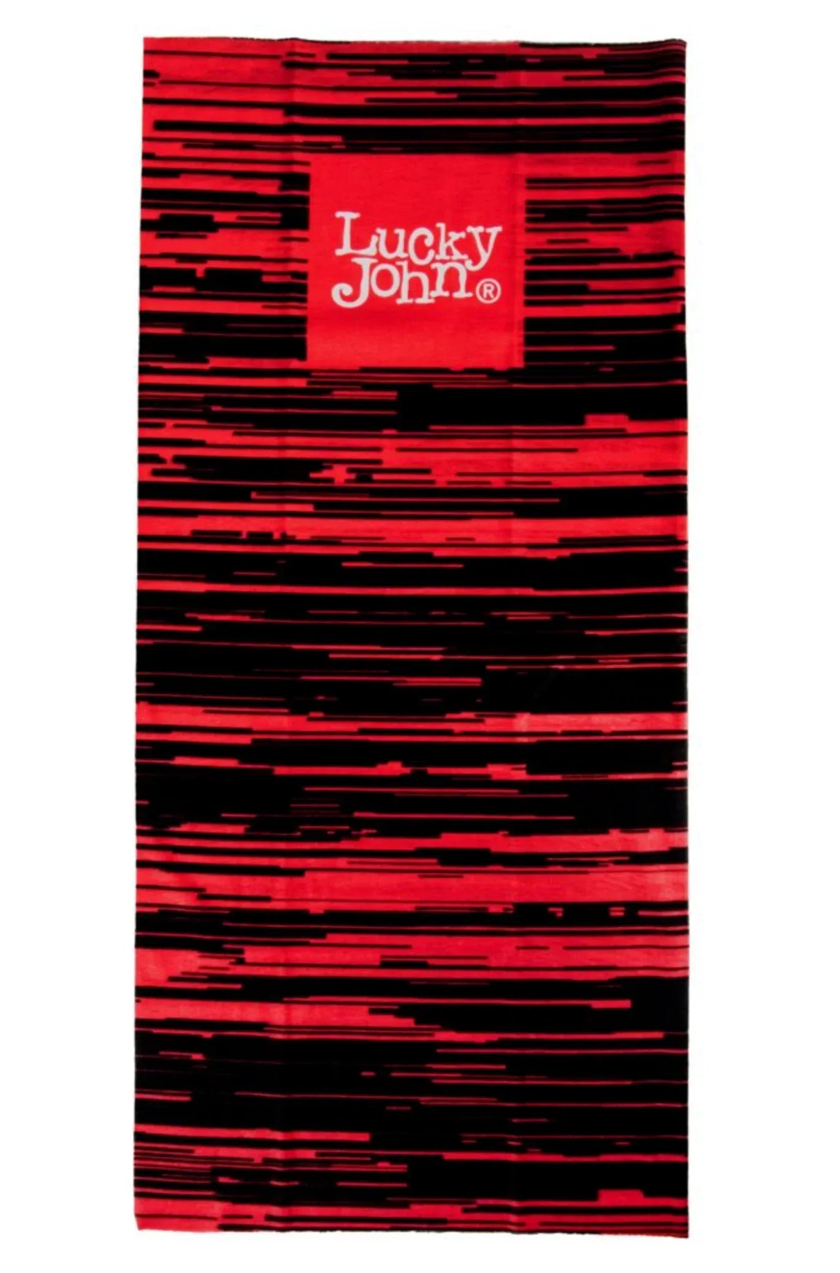 Lucky John Black / Red tuubihuivi - Happy Angler