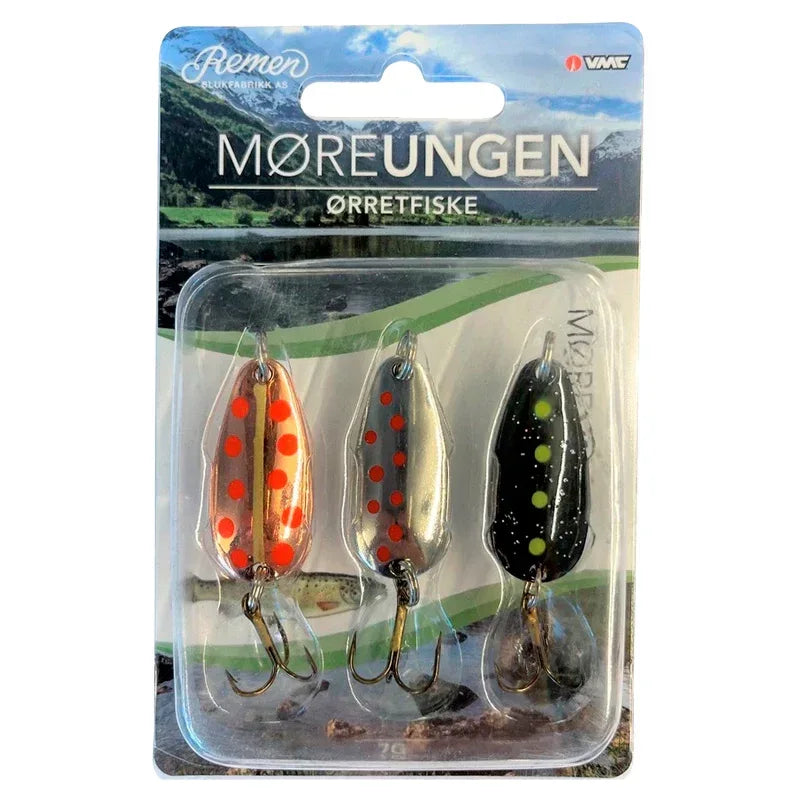 Remen Möreungen 12 g lusikkausitin 3 kpl/pkt - Happy Angler
