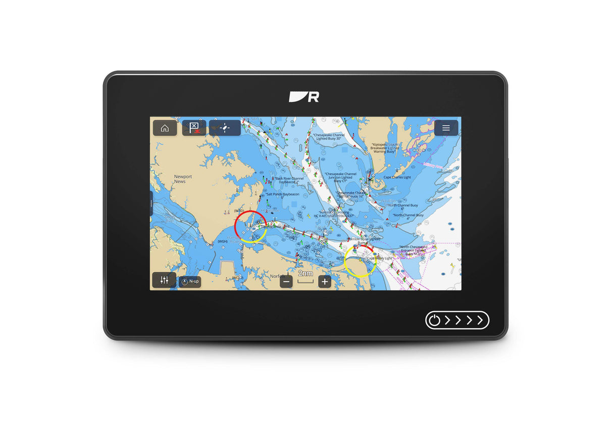 Raymarine AXIOM 2 7" yhdistelmälaite ilman anturia + Pohjois-Euroopan kartta